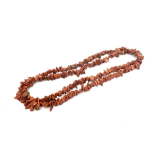 Wholesale Thin Goldstone Gemstone Chip Necklace
