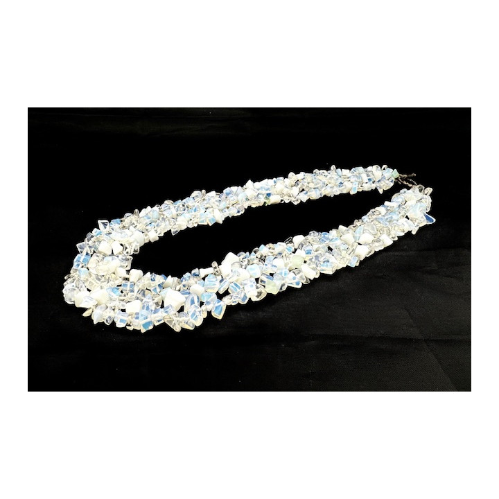 Wholesale Clustered Opal Chipstone Necklace