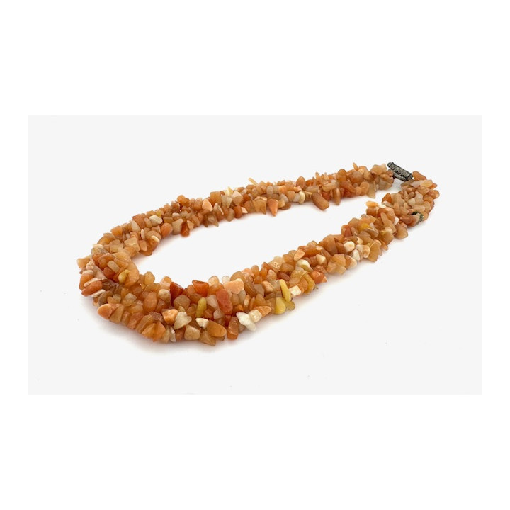 Wholesale Clustered Carnelian Chipstone Necklace