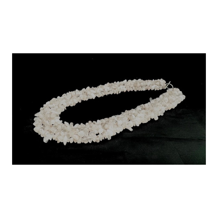 Wholesale Clustered Rose Quartz Chipstone Necklace