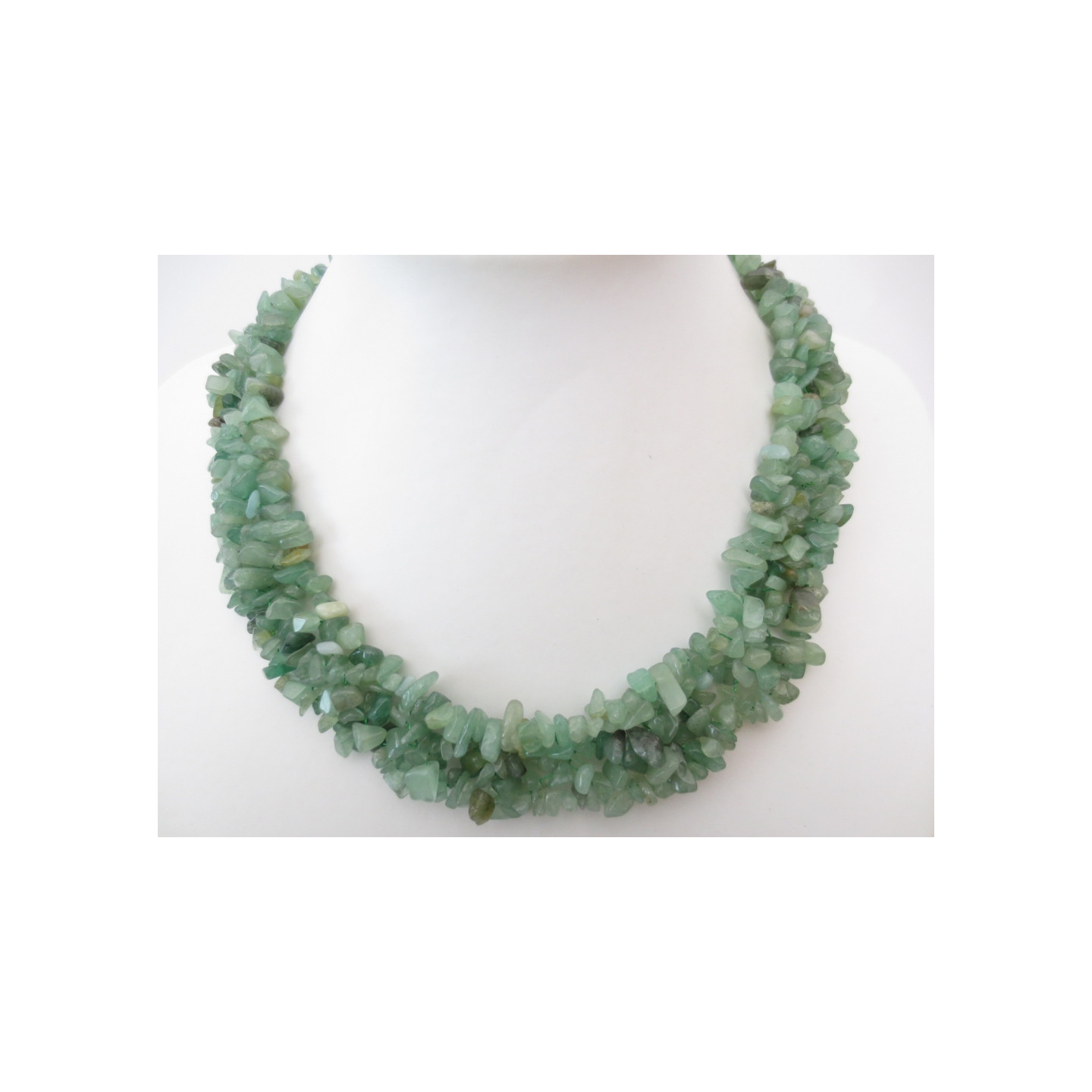 Wholesale Clustered Jade Chipstone Necklace