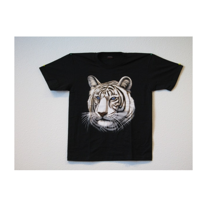 T-shirt White Tiger