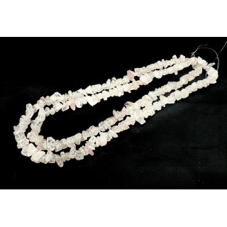 Wholesale Rose Quartz Gemstone Chip Necklace