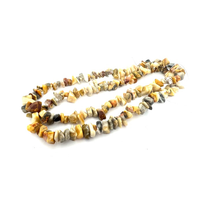 Wholesale 10 mm Mookaite Jasper Gemstone Chip Necklace
