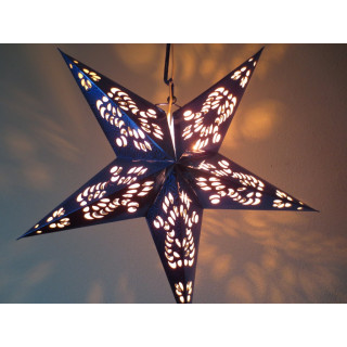 Paper Star Lantern - Blue