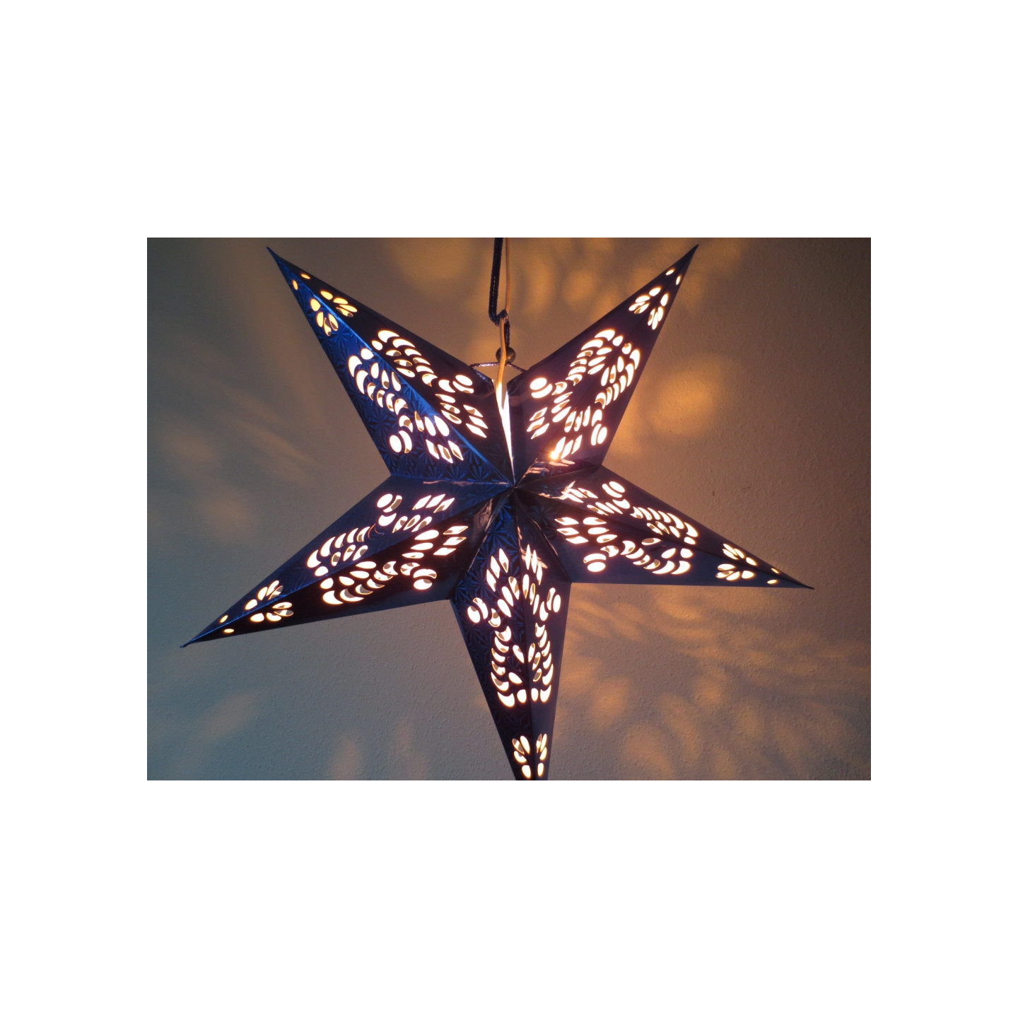 Paper Star Lantern - Blue
