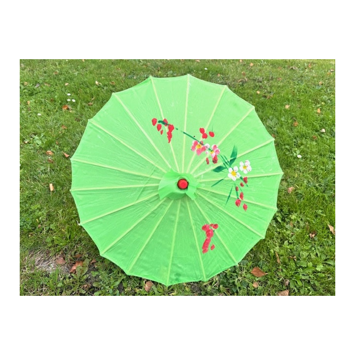 Chinese Umbrella - Green (Small)