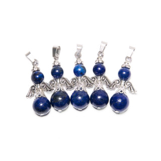 Angel Gemstone Pendant Set () - Lapis Lazuli