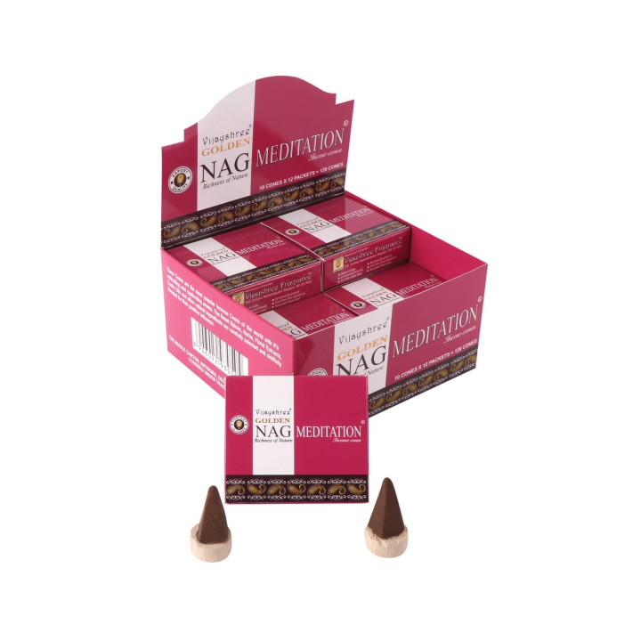 Vijayshree Golden Nag Cone - Meditation