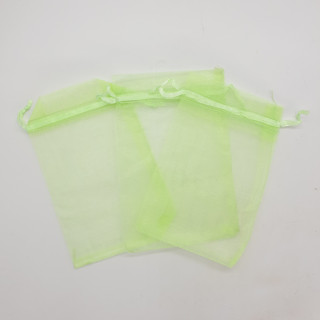 Organza Bags 10 x 15 cm - Light Green ()