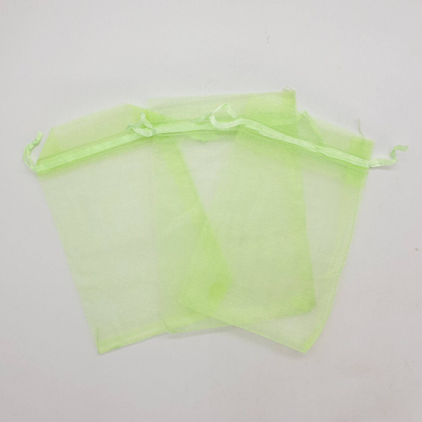 Organza Bags 10 x 15 cm - Light Green ()