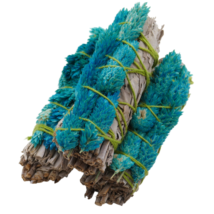 Wholesale - White Sage & Phalaris Smudge 12cm (3 x 30-40 grams)