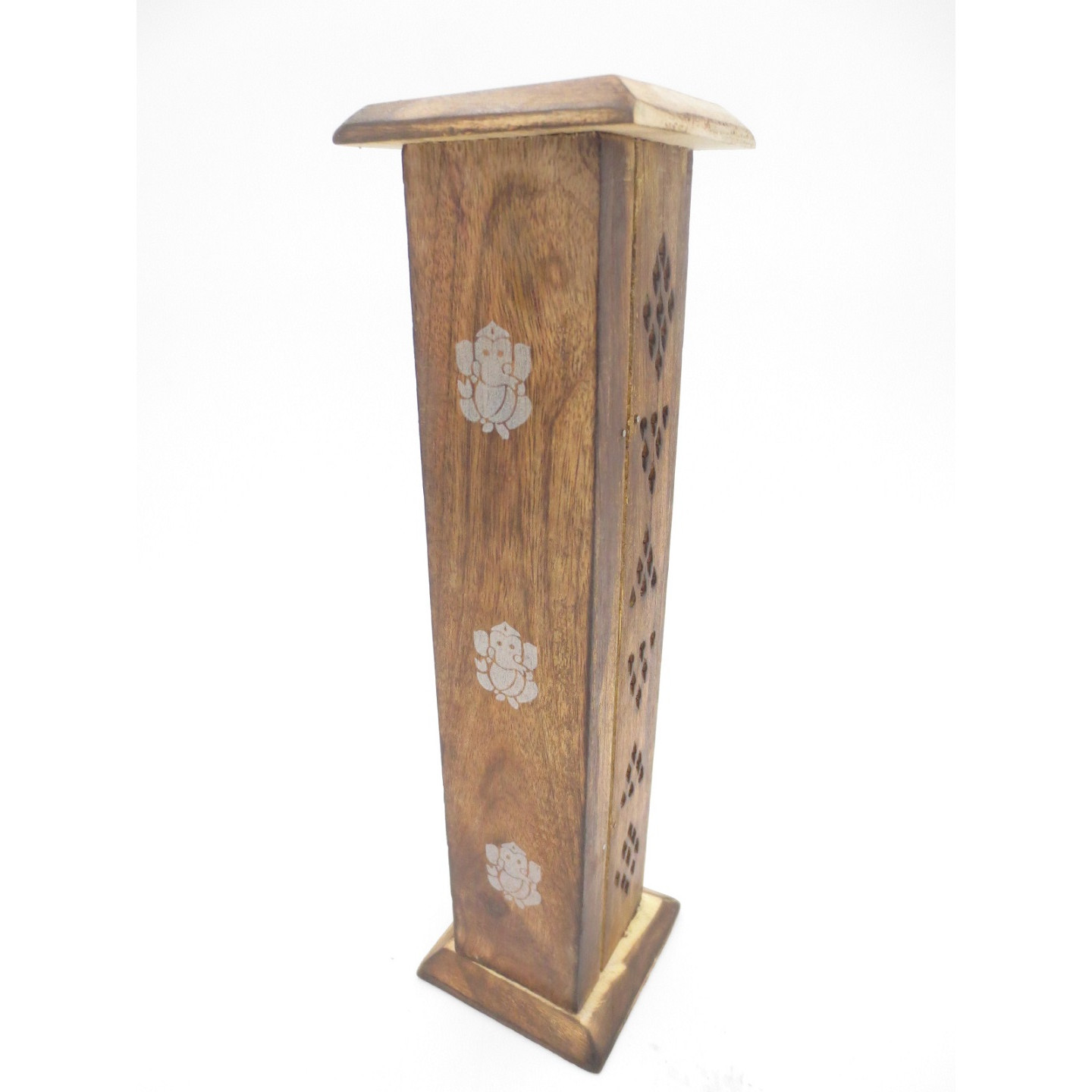Wooden Incense Tower Antique Luxury - Ganesh (2 pieces)