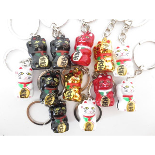 Wholesale - Metal Lucky cat keyhanger ()