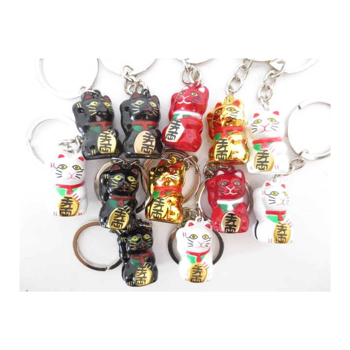 Wholesale - Metal Lucky cat keyhanger ()