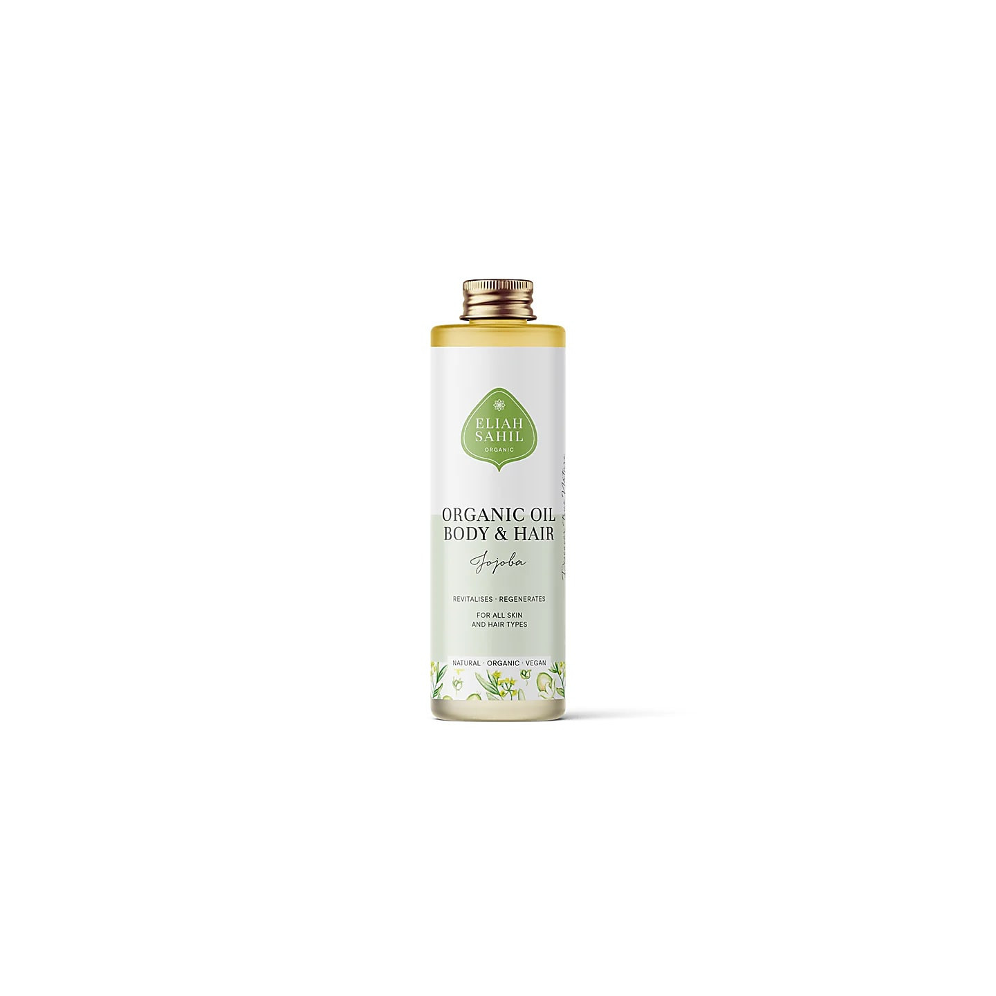 Huile Corps & Cheveux Jojoba bio Eliah Sahil | Pieralune
