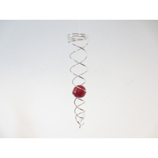 mini Vortex Wind Spinner red