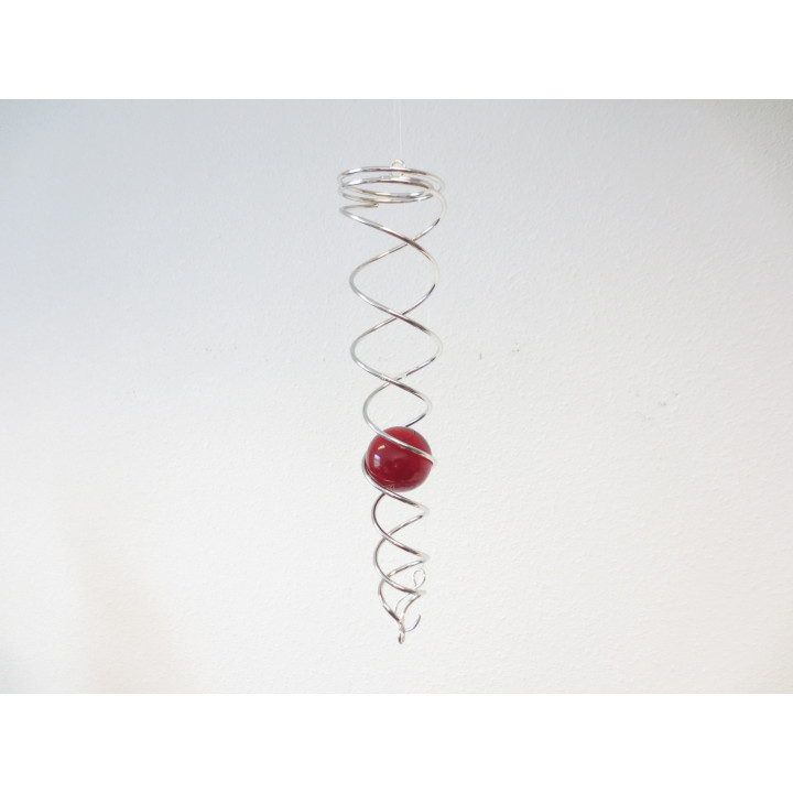 mini Vortex Wind Spinner red