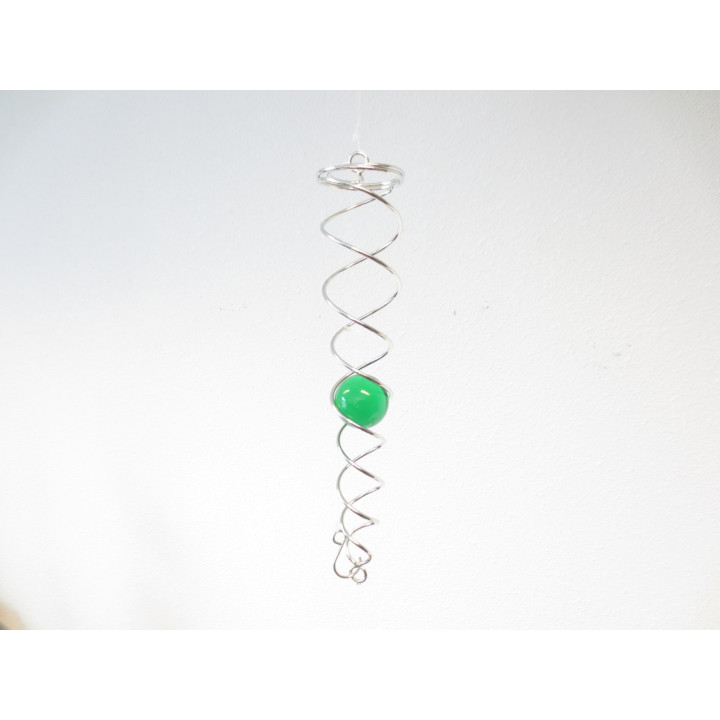 mini Vortex Wind Spinner green