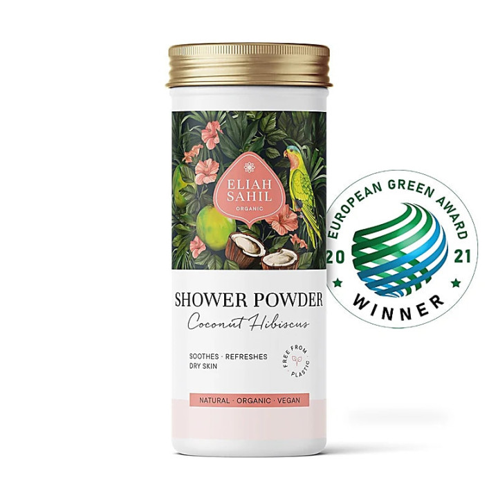 Poudre de Douche Bio Coco Hibiscus Eliah Sahil | Pieralune