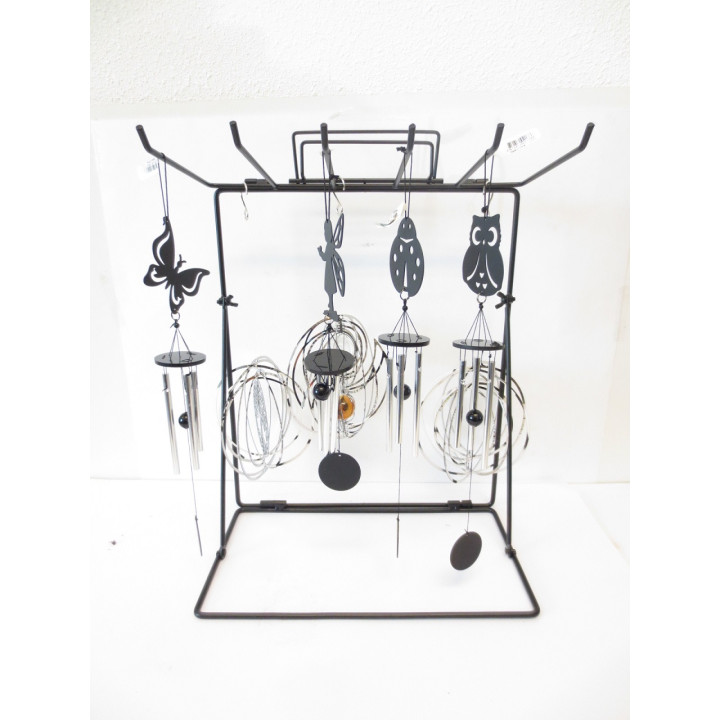 Display for wind chimes / cosmo spinners