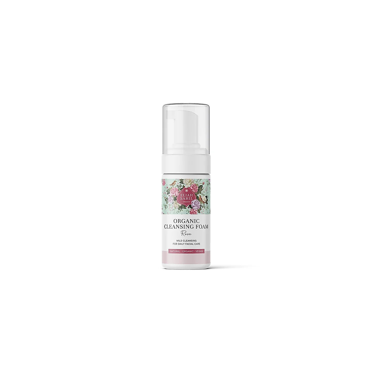 Mousse nettoyante visage Rose bio Eliah Sahil | Pieralune