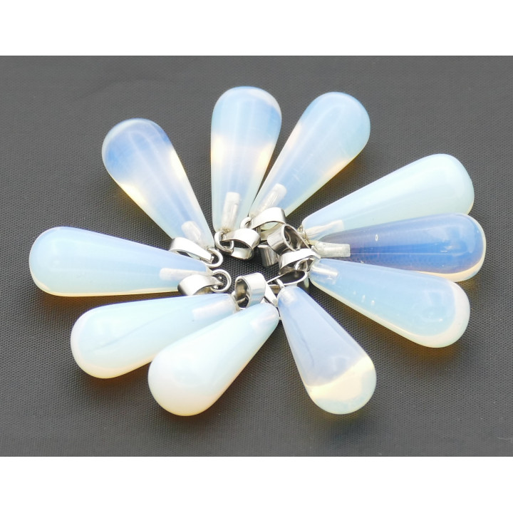 Opal Teardrop Pendant ()