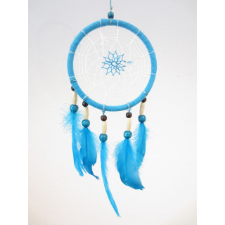 14cm Round Dreamcatchers with Goose Feathers ()