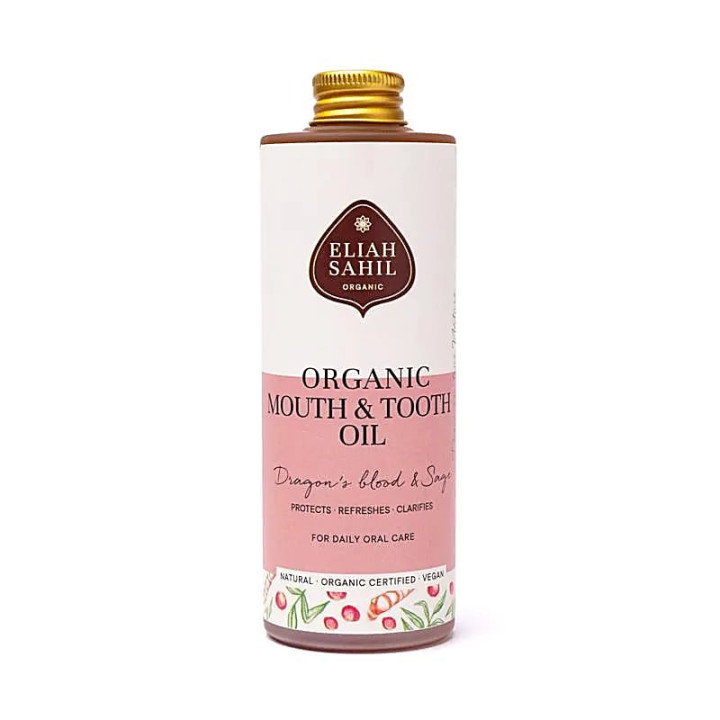 Huile Dentaire Bio Sang de Dragon & Sauge Eliah Sahil | Pieralune