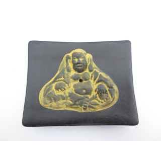 Black Square Buddha Incense Holder Stick Set (6 pieces)