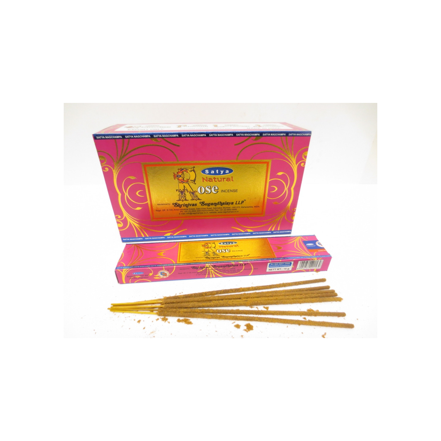 Satya Natural - Rose Incense 15g
