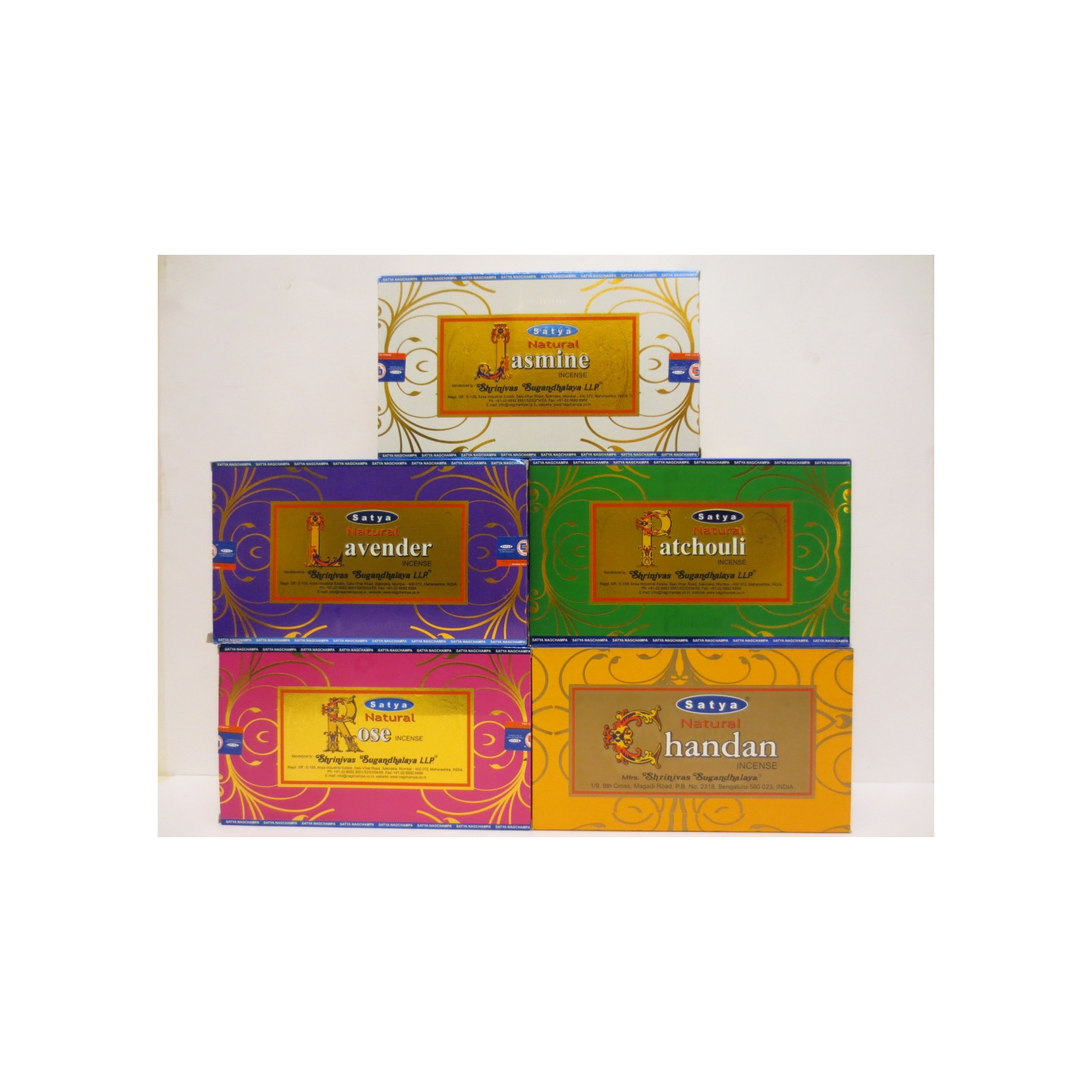 Satya Natural - Incense 5-Pack (Set)