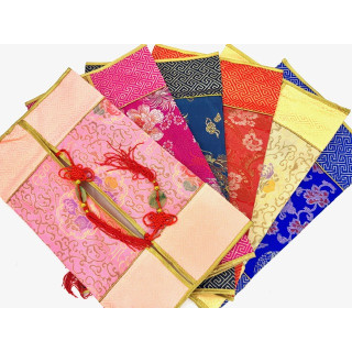 Asian Brocade Tissue Cover Set (6 pieces)