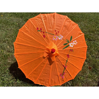Chinese Umbrella - Orange (Small)