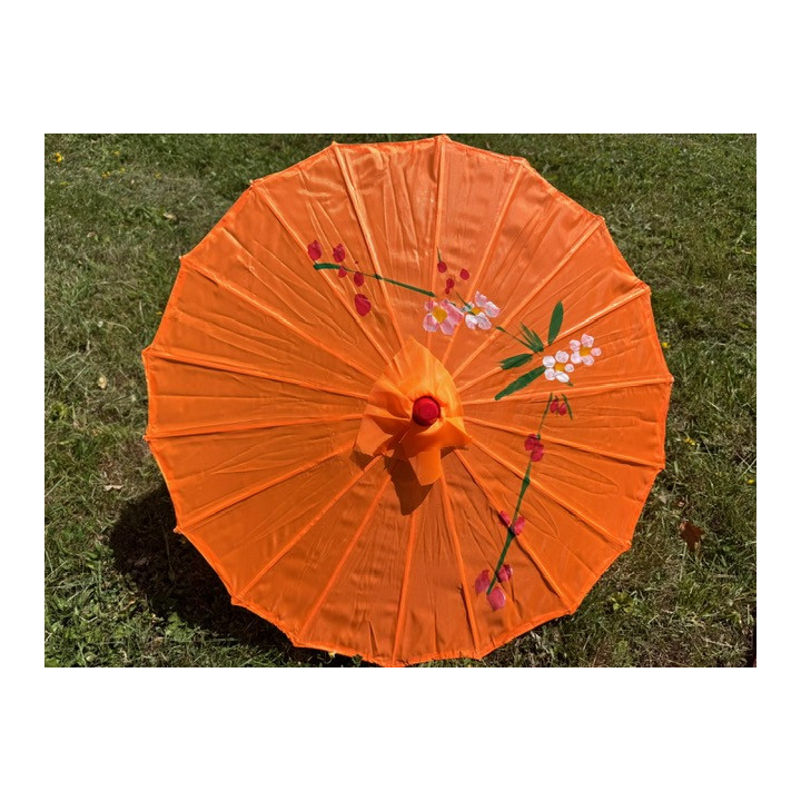 Chinese Umbrella - Orange (Small)