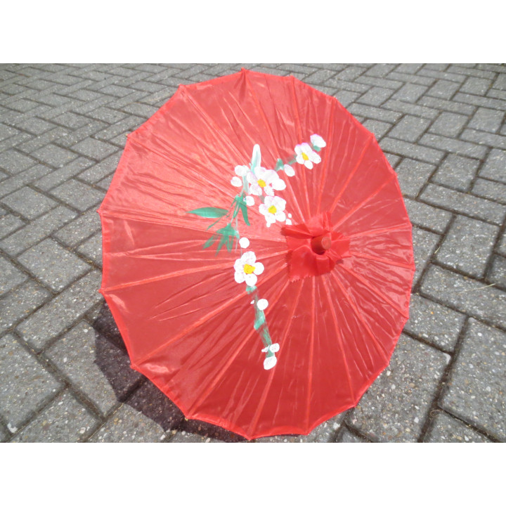Chinese Umbrella - Red (Large)