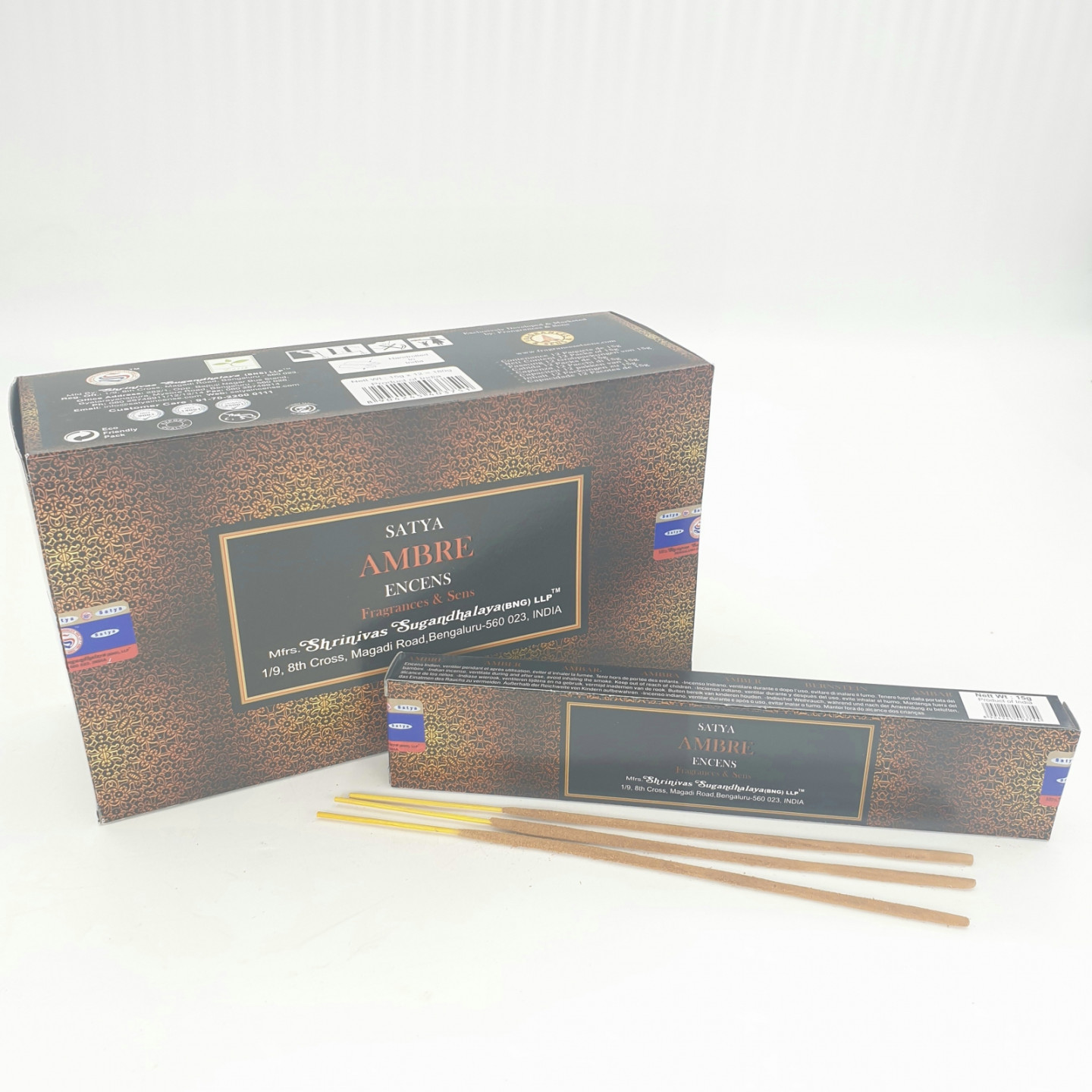 Satya Incense Earth - Amber 15g