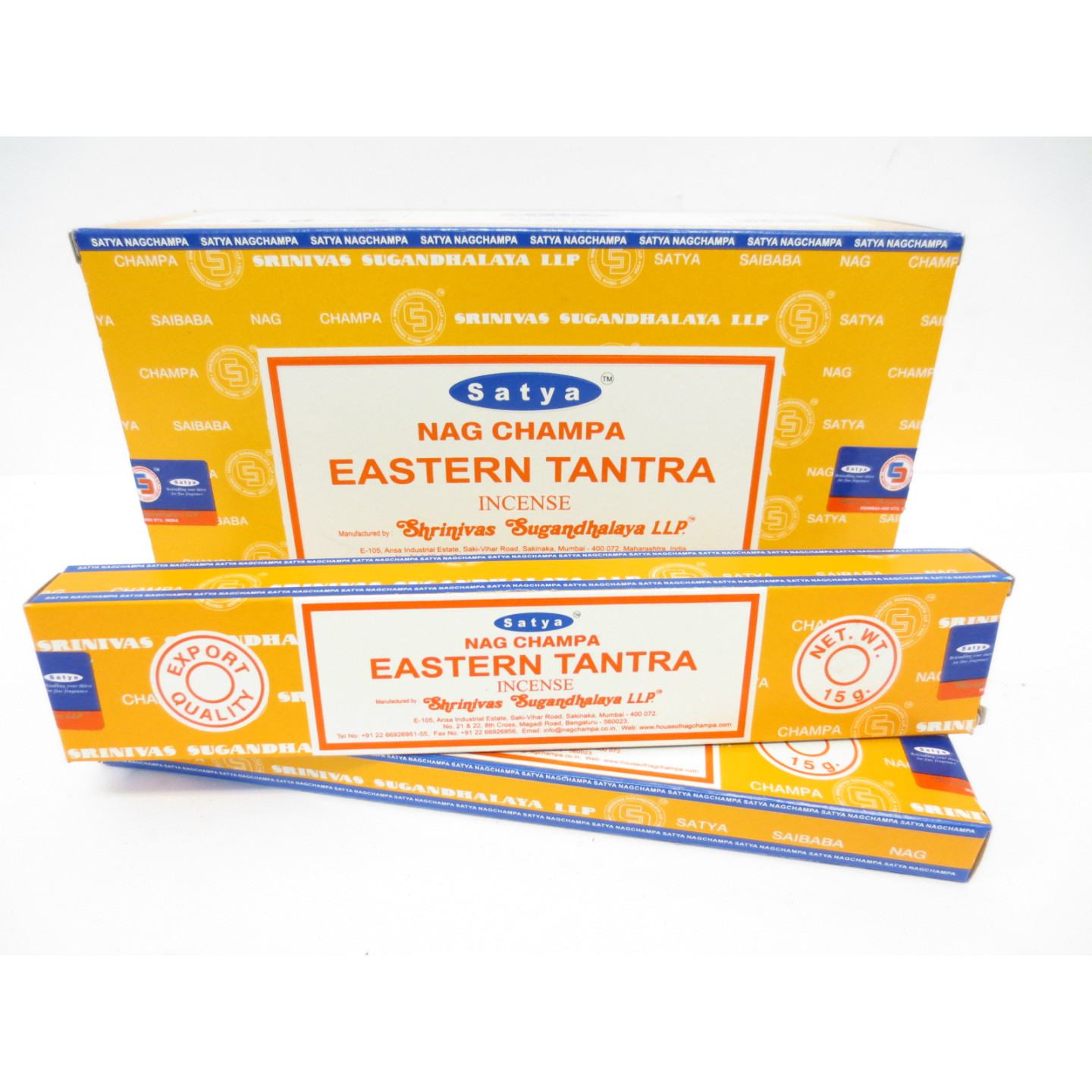 Satya Nag Champa - Eastern Tantra 15g