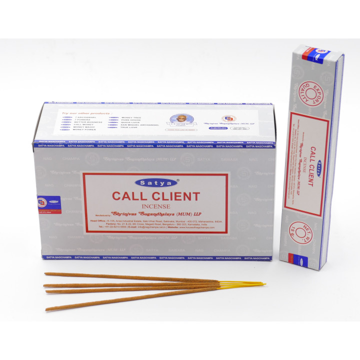 Satya Nag Champa Call Client 15g