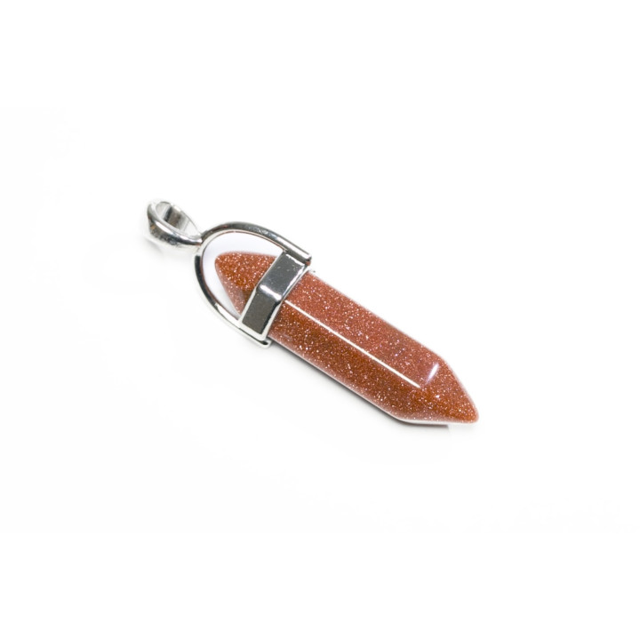 Gemstone Pendant - Gold Sandstone