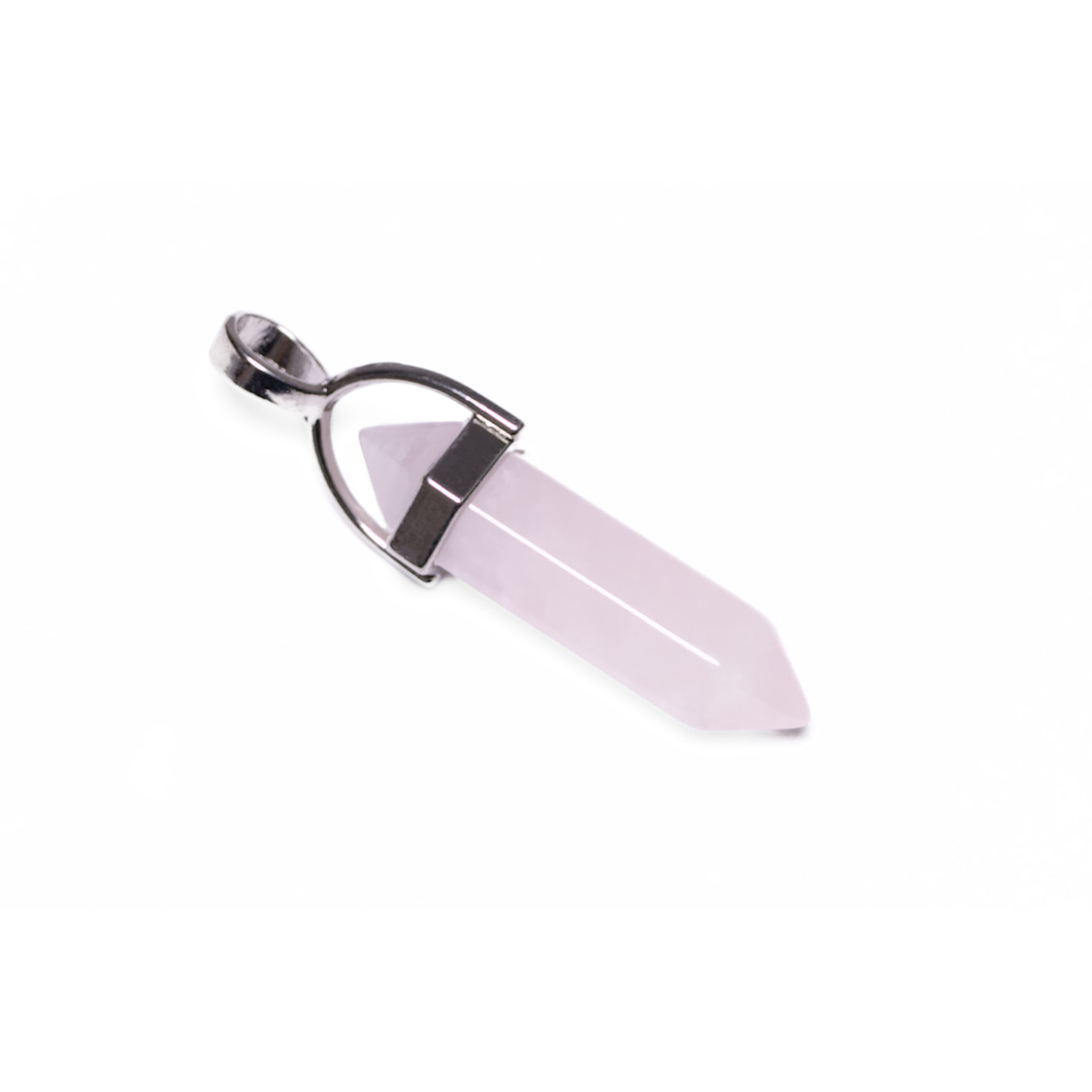 Gemstone Pendant - Rose Quartz