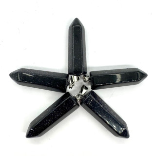 Blue Sandstone Pendant Arrow Set ()