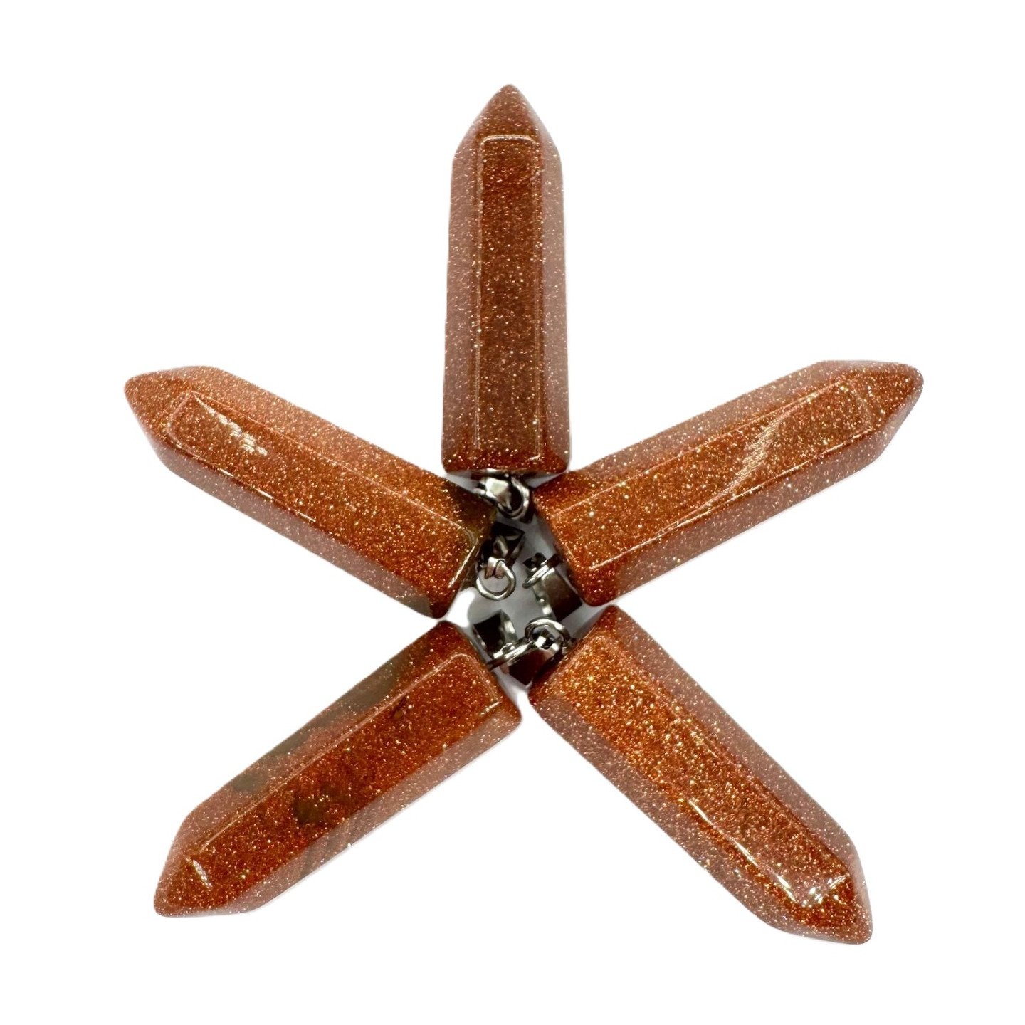 Gold Sandstone Pendant Arrow Set ()