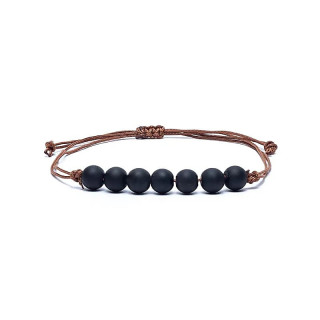 Bracelet Obsidienne ajustable | Pieralune