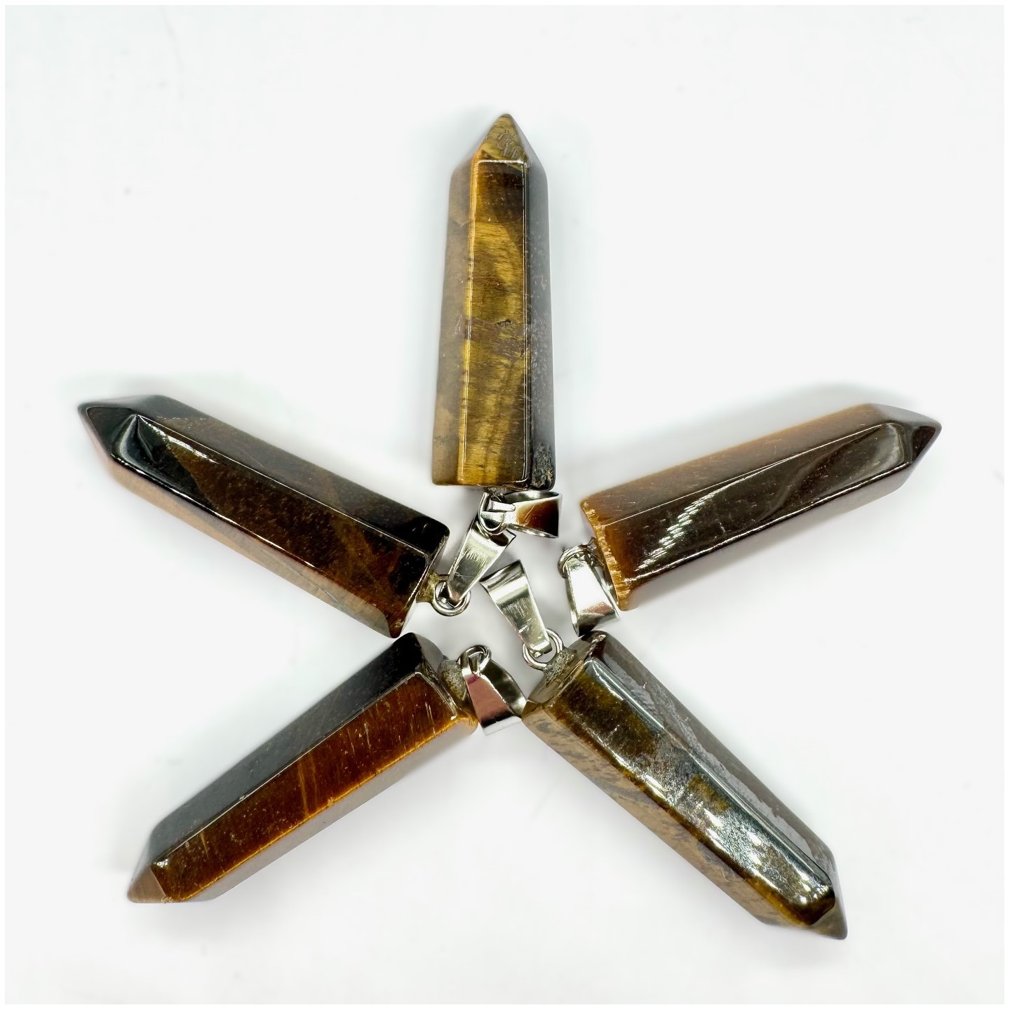 Tiger Eye Pendant Arrow Set ()