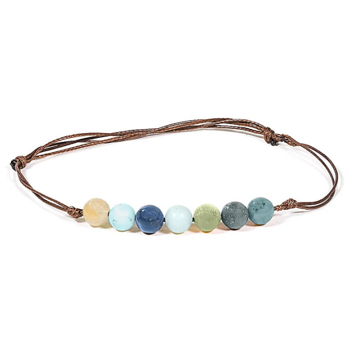 Bracelet amazonite ajustable | Pieralune