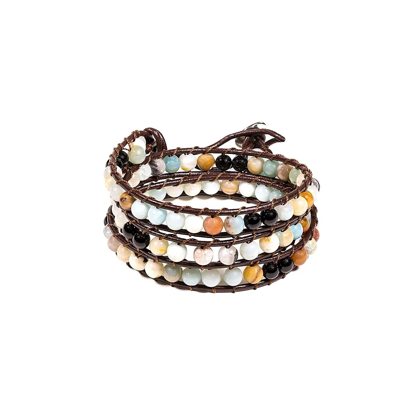 Bracelet amazone / agate noire | Pieralune