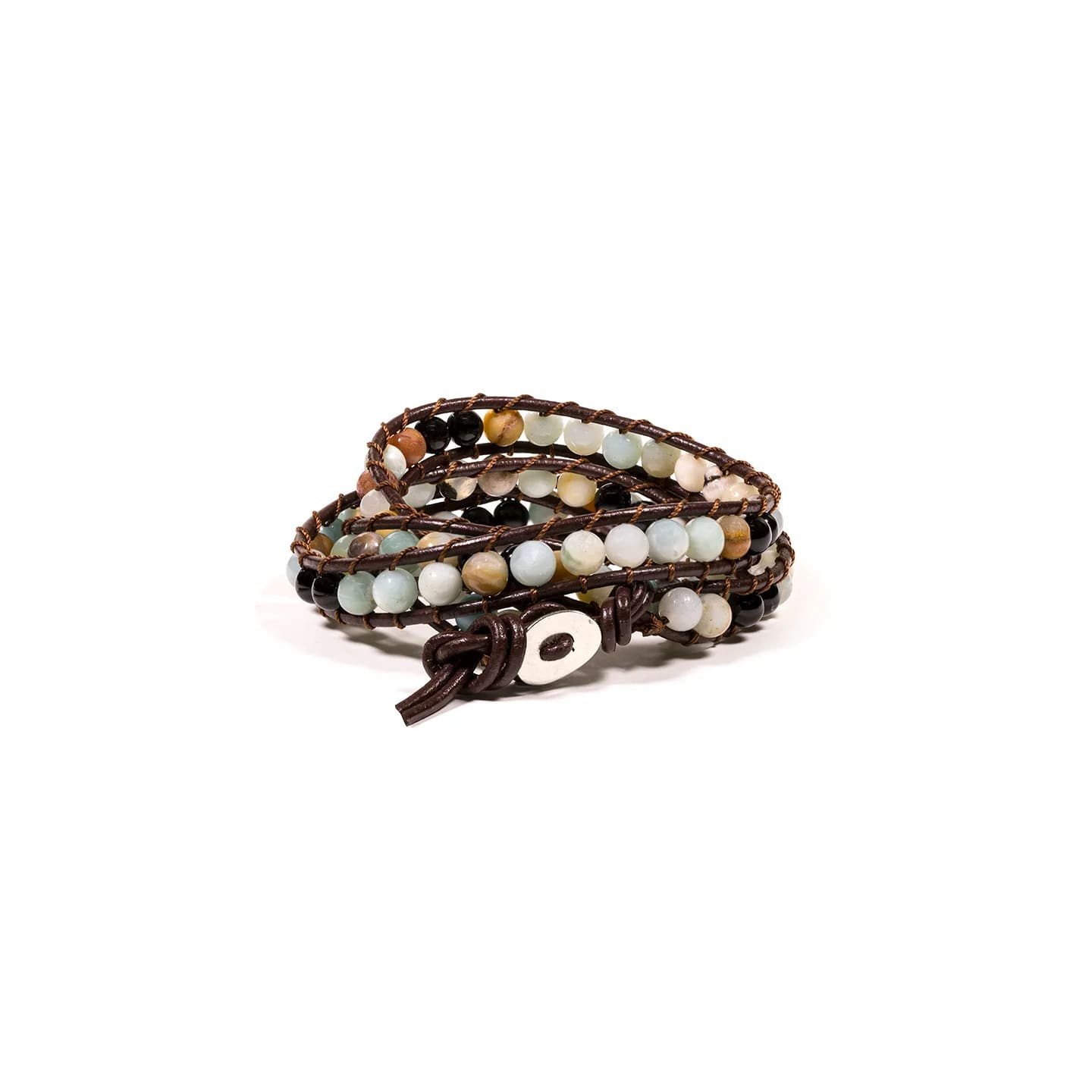 Bracelet amazone / agate noire | Pieralune