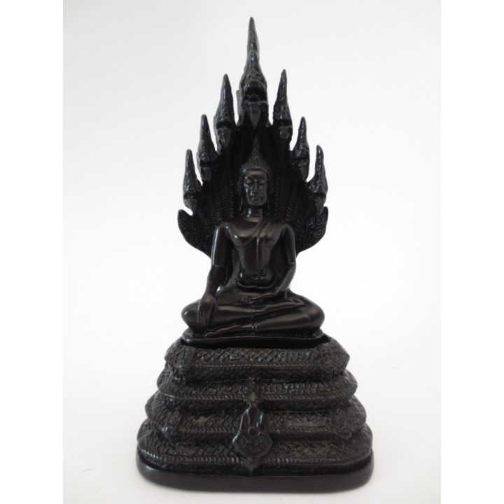 Wholesale - Thai meditation Buddha with snakes (medium)