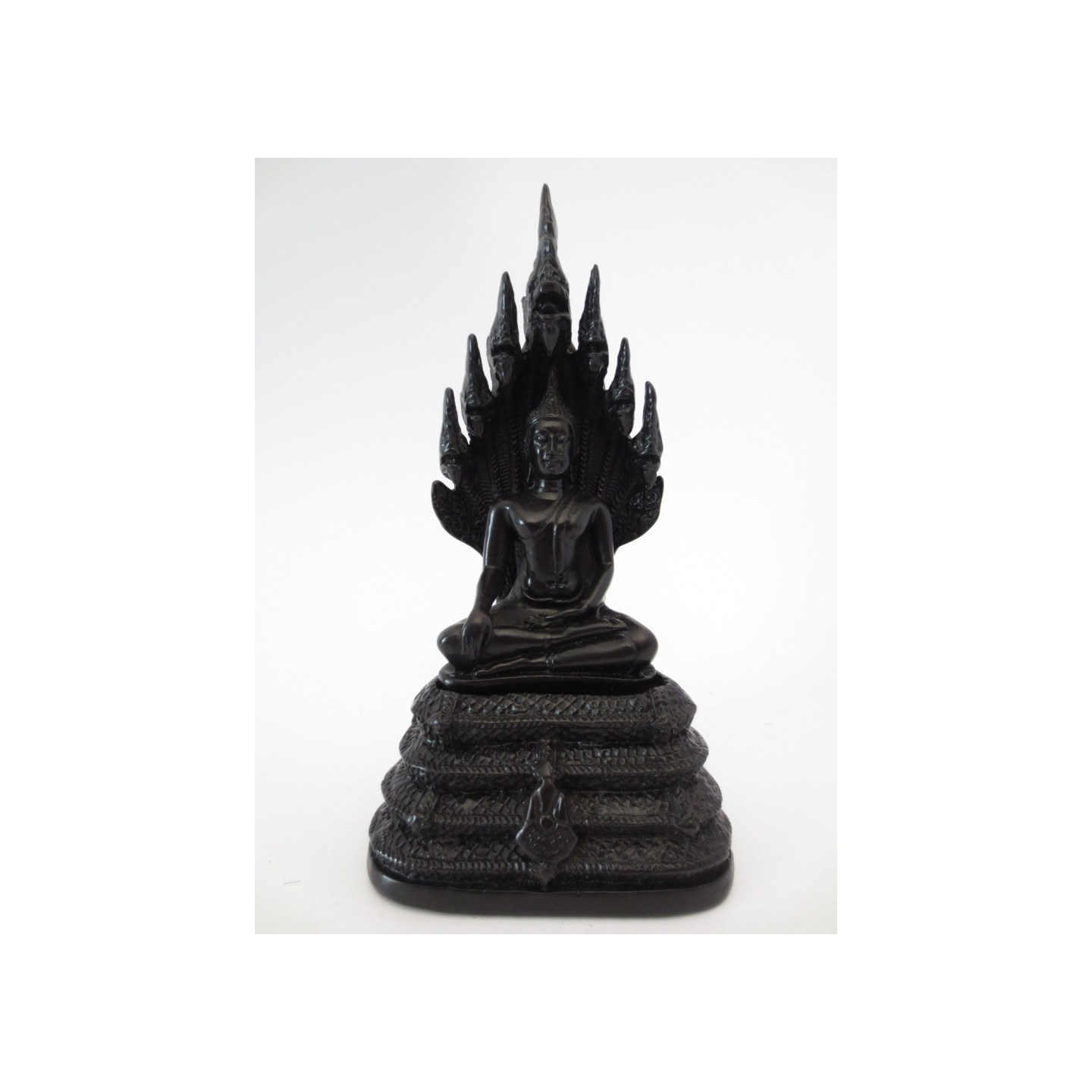 Wholesale - Thai meditation Buddha with snakes (medium)